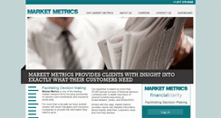 Desktop Screenshot of marketmetrics.com